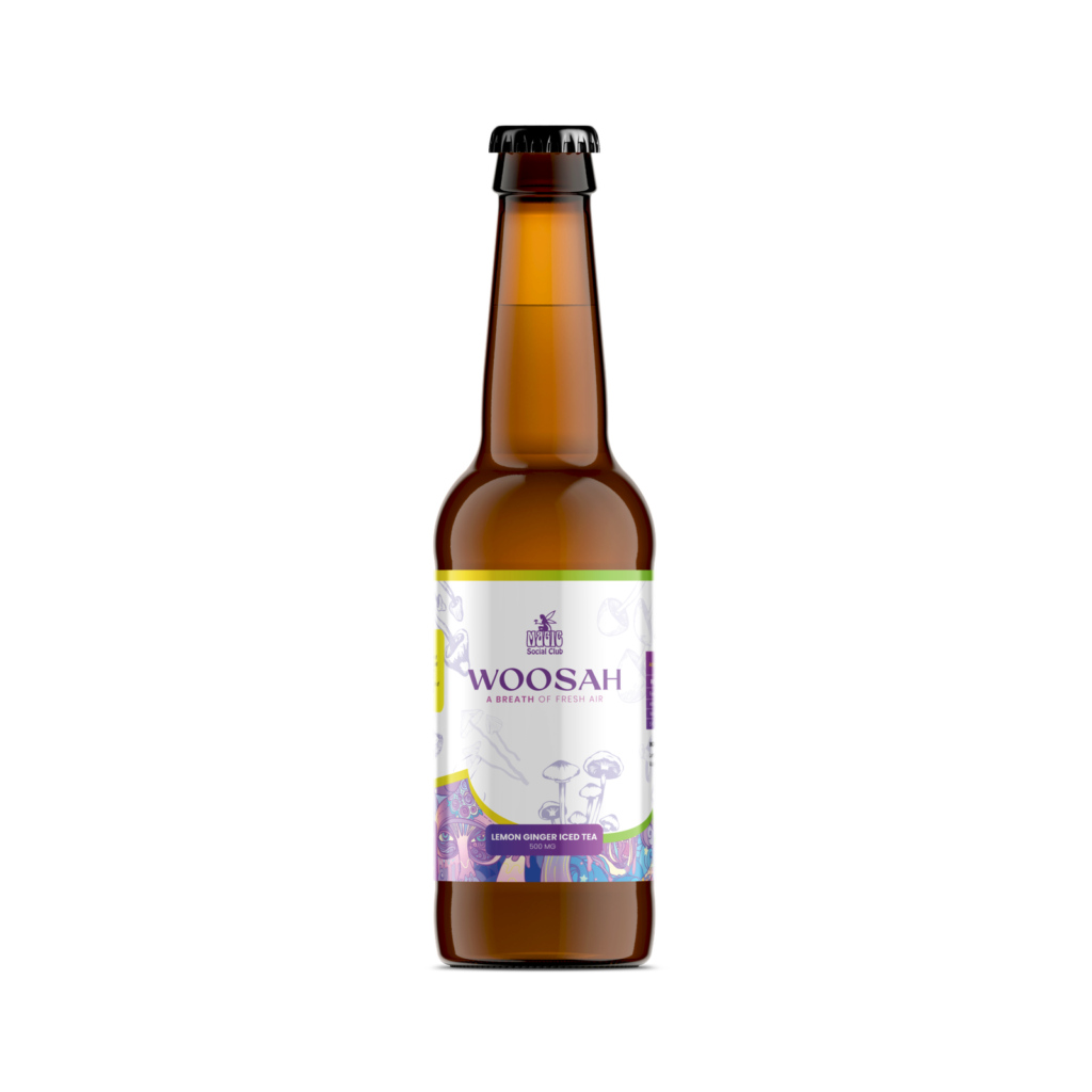Woosah Infused Lemon Ginger Tea — Zoomers Dispensary