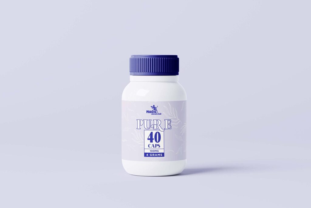 Pure 100 mg Capsules — Zoomers Dispensary