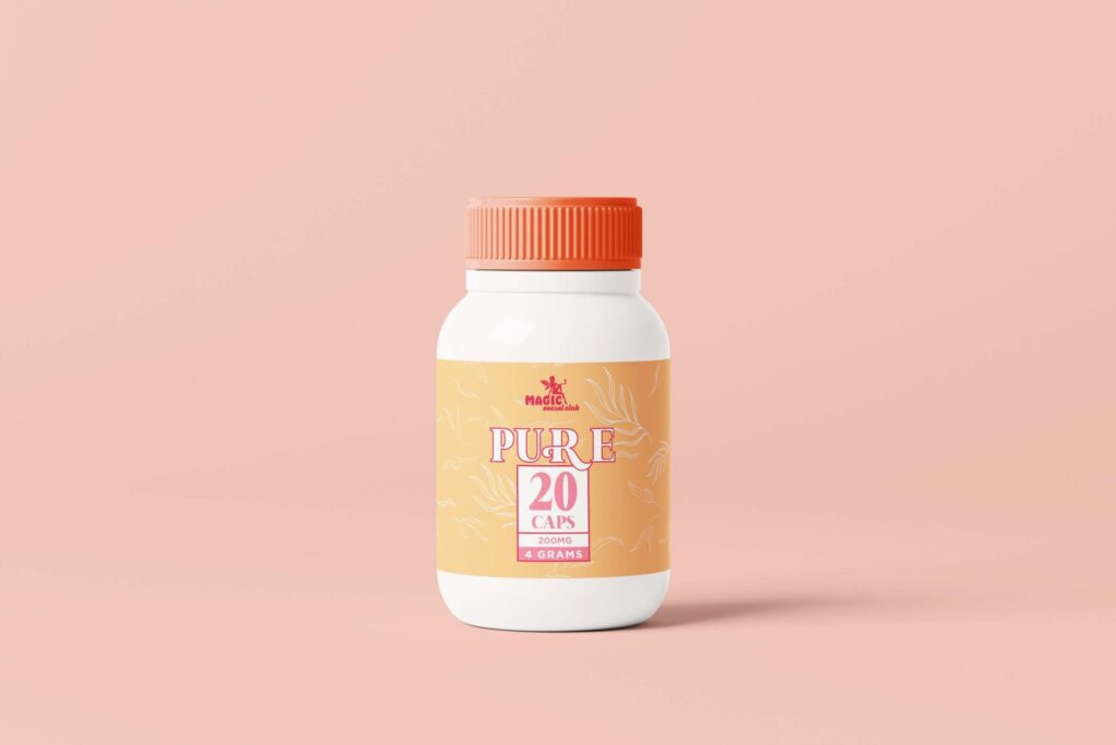 Pure 200 mg Capsules — Zoomers Dispensary